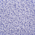 Czech Seed Bead 11/0 Opaque Natural Lilac Luster