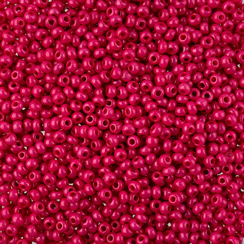 Czech Seedbead 8/0 Terra Intensive Rose