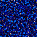 Miyuki Seed Beads 8/0 Cobalt Blue Silver Lined