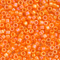 Delica Bead 11/0  Orange Mandarin Opaque  AB