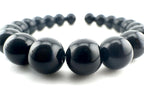 Black Tourmaline Beads Available in 4mm, 6mm, 8mm, 10mm Sizes