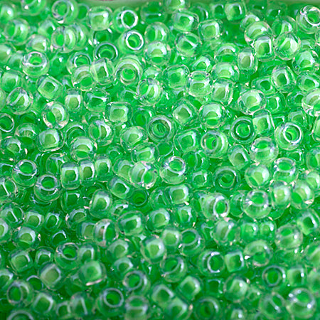 Miyuki Seed Beads 11/0 Lime Green Luminous Neon C/L