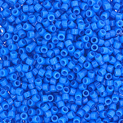Delica Bead 11/0 Duracoat Opaque  Blue Cerulean