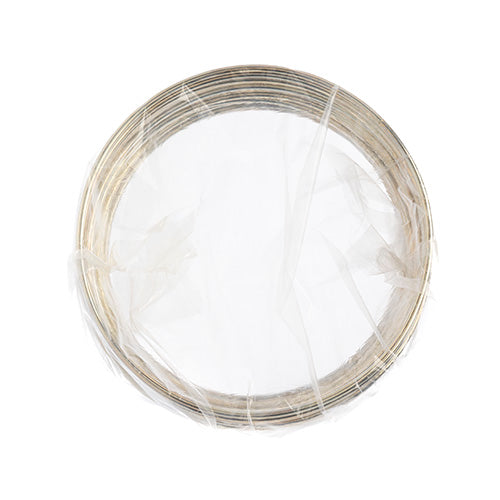 Metal Rings 7in (17.8cm) Brass 25pcs