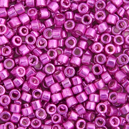 Miyuki Delica 11/0 5.2g Vial Hot Pink Opaque Glavanized-Dyed