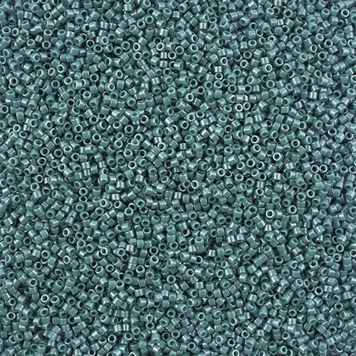 Miyuki Delica 11/0 5.2g Vial Turquoise Opaque Glazed Luster