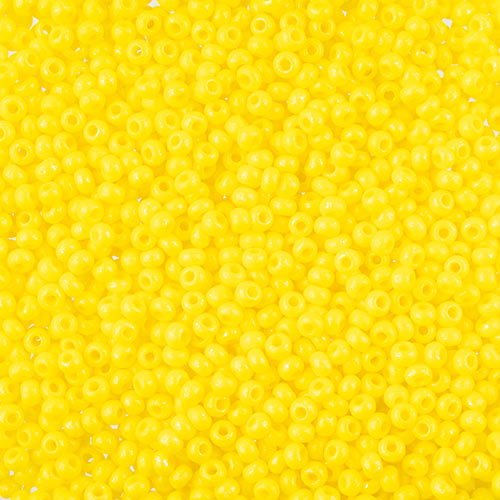 Czech Seedbead 10/0 Terra Intensive Yellow