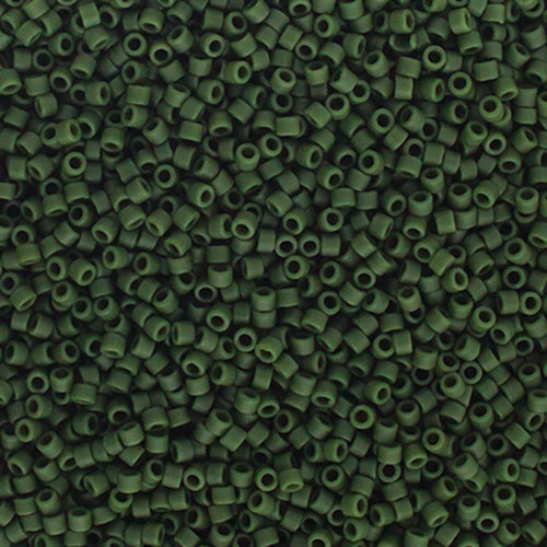 Delica Bead 11/0 FRGL Emerald Matte