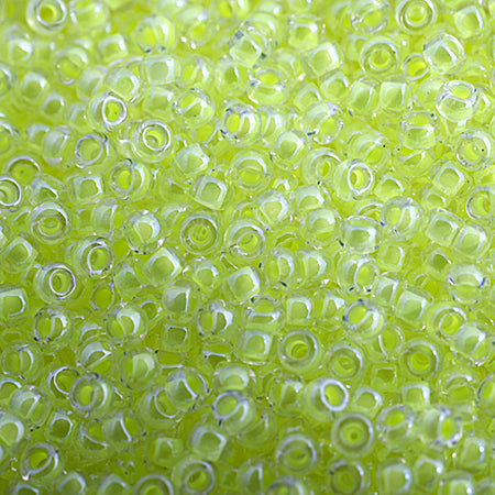 Miyuki Seed Beads 11/0 Chartreuse Luminous Neon Color
