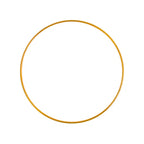 Metal Rings 1in (25mm) Brass 10pcs