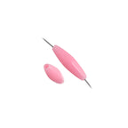 Spaghetti 19x6mm Opaque Pink