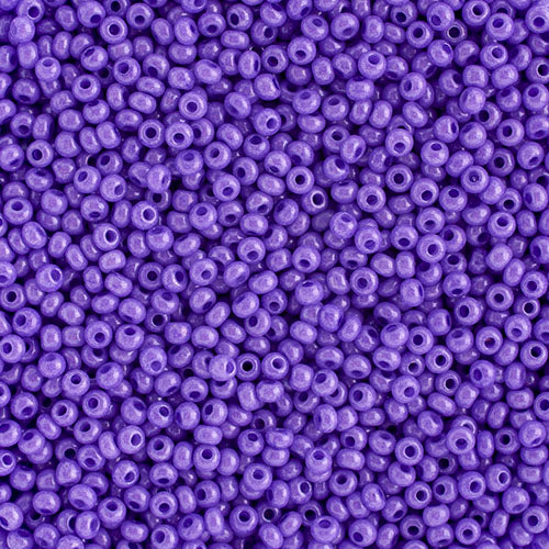 Czech Seedbead 10/0 Opaque Dyed Dark Violet