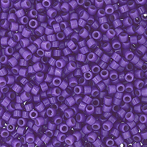 Delica Bead 11/0 Duracoat Opaque  Dark Mauve