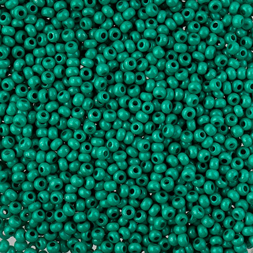 Czech Seedbead 10/0 Terra Intensive Dark Green