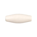 Acrylic Hairbone Pipe 1in Bone White