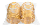 Metal Rings 5in (12.7cm) Brass 100pcs