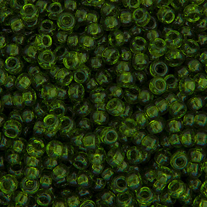 Miyuki Seed Beads 11/0 Olive Transparent