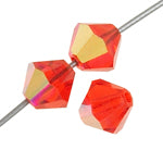 Preciosa Czech Crystal Hyacinth AB Bicone 4mm 