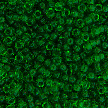 Miyuki Seed Beads 11/0 Green Lime Transparent
