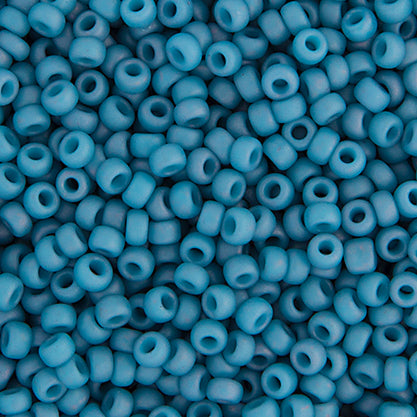Miyuki Seed Bead 11/0 Vial Lt.Denim Opaque Matte Luster
