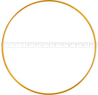 Metal Rings 14in (35.6cm) Brass 1pcs
