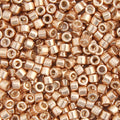 Delica Bead 11/0  Apricot Gold Opaque  Galvanized