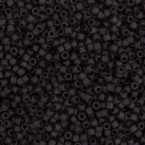 Delica Bead 11/0  Black Matte 250g