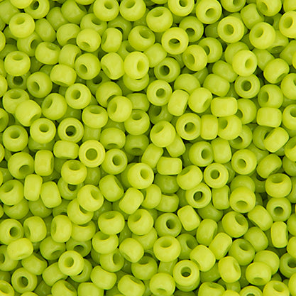 Miyuki Seed Beads 6/0 Chartreuse Opaque