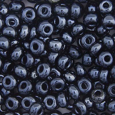 Czech Seed Bead 4/0 22g Vial GUNMETAL