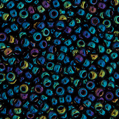 Miyuki Seed Beads 15/0 Blue Opaque Iris