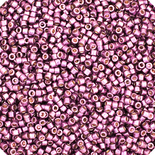 Miyuki Delica 11/0 5.2g Vial Duracoat Galvanized Egg Plant