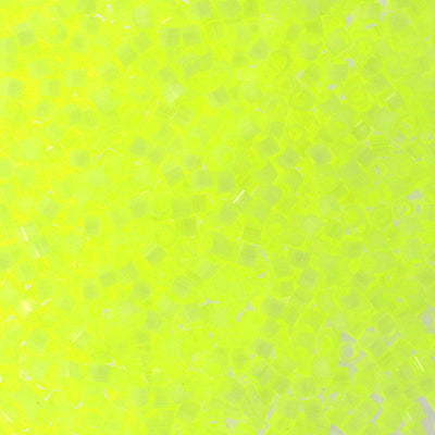 Miyuki Delica 11/0 5.2g Vial Limeade Silk Inside Dyed