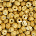 Czech Seed Bead 2/0 22g Vial Opaque SPECKLED BROWN