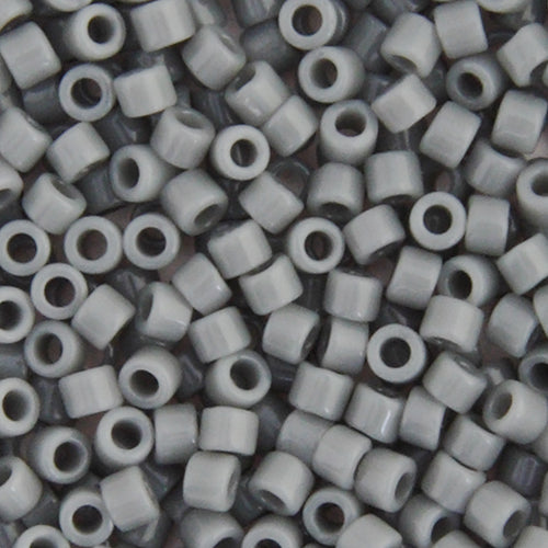Delica Bead 11/0  Grey Opaque