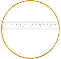 Metal Rings 6in (15.2cm) Brass 1pcs