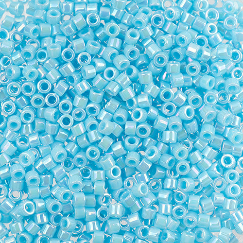Delica Bead 11/0  LT. Blue Opaque  AB