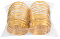 Metal Rings 3in (76mm) Brass 100pcs