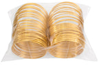 Metal Rings 3in (76mm) Brass 100pcs