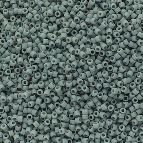 Delica Bead 11/0 FRGL LT. Grey Matte
