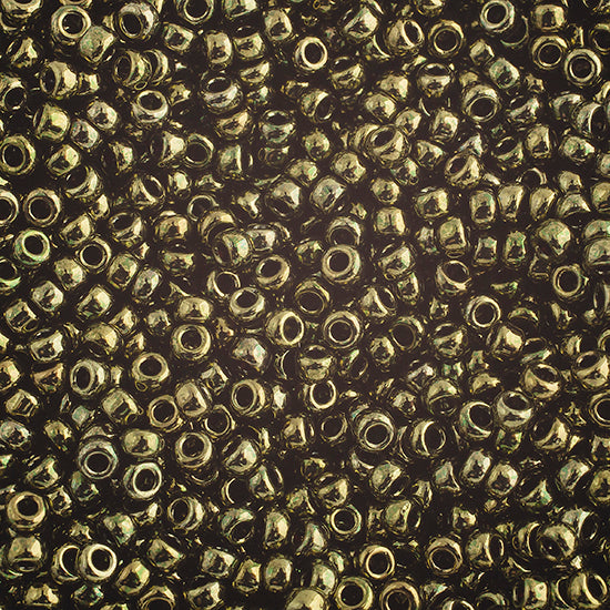 Miyuki Seed Beads 11/0 Metallic Olive