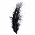 Marabou Feathers 4-6in Black