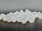 White Agate Beads Available in 6mm, 8mm, 10mm, 12mm Sizes