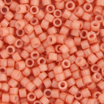 Miyuki Delica 11/0 5.2g Vial Salmon Opaque Dyed