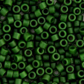 Miyuki Delica 11/0 5.2g Vial Green Jade Opaque Matte-Dyed