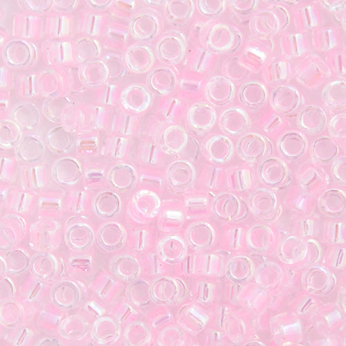 Delica Bead 11/0  Pink AB Lined