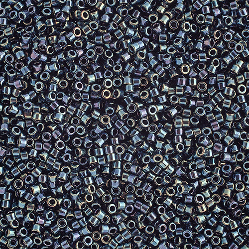 Delica Bead 11/0  Gunmetal Iris