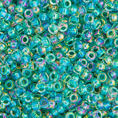 Miyuki Seed Beads 8/0 Seagreen AB Lined