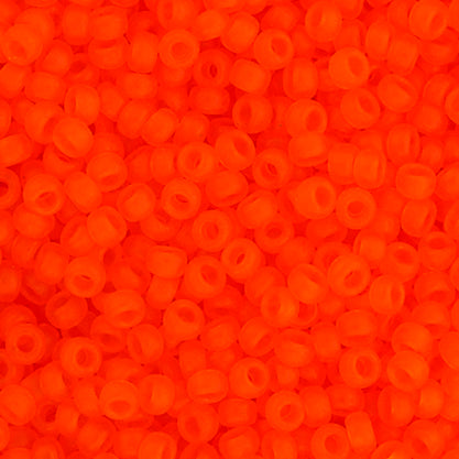 Miyuki Seed Beads 11/0 Orange Transparent  Matte