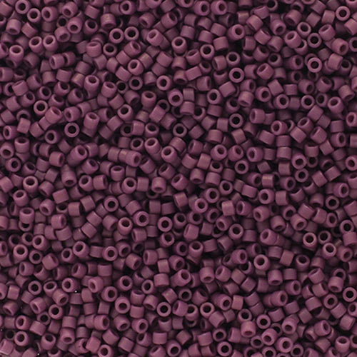 Delica Bead 11/0 FRGL Purple Mulberry Matte