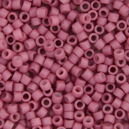 Delica Bead 11/0  Antique Rose Opaque  Matte-